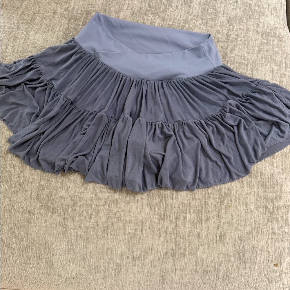 Chic Women's A-Line Skirt in Gray